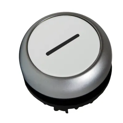 Buton comanda iluminat scund cu revenire alb 1
