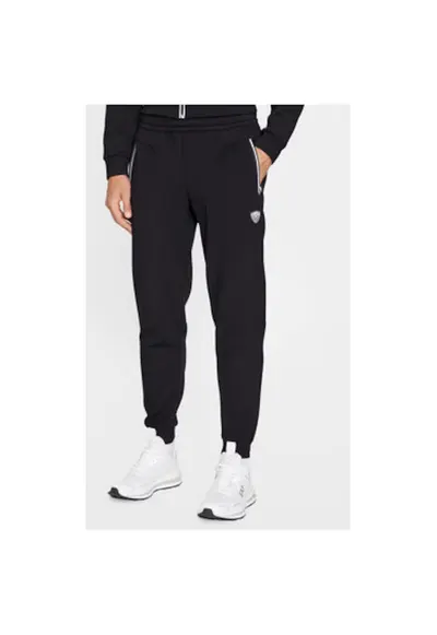 Pantaloni barbati - Emporio Armani 303084776 - Poliester/Viscoza - Negru - Negru