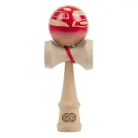 Kendama USA Custom Kaizen - Girr Tortoise Shell - Red Lava