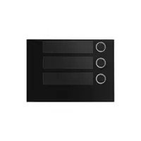 Rama neagra ALPHA 3 butoane de apel