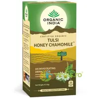Ceai Tulsi cu Miere si Musetel (Amestec Adaptogen Revigorant) Ecologic/Bio 25dz