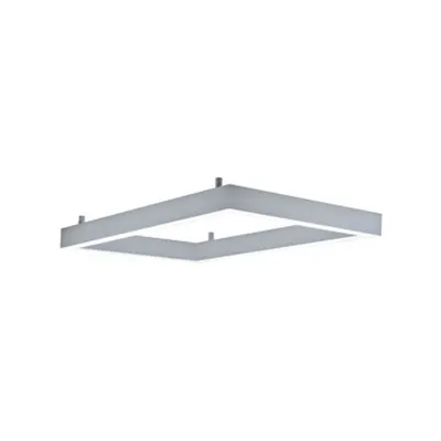 Sealza Led-Surface Luminaire 910x625 Black 3000k