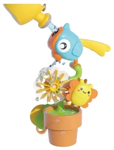 Jucărie de baie Raya Toys - Pasăre distractivă în apă