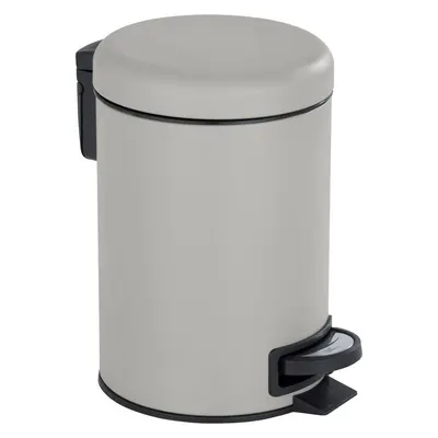 Coș de gunoi cu pedală Wenko Leman, 3 l, gri