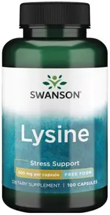 Lysine, 500 mg, 100 capsule, Swanson