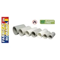 HF Mufa imbinare teava 32mm gri (halogen free / ignifugat V2)