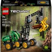 LEGO Technic. Utilaj de taiat si stivuit copaci John Deere 1470H 42218, 117 piese