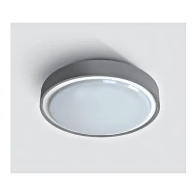 Watto LED plafoniera 15W 230V 1000lm 3000K IP65 kit 3h gri