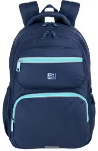 Ghiozdan școlar Oxford B-Color - Indigo,cu 2 compartimente