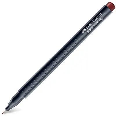 Liner Faber-Castell Grip - Ocru, 0.4 mm