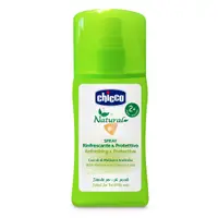 Spray revigorant Chicco pentru protectie naturala, ulei melissa si andiroba, 100ml, 2luni+