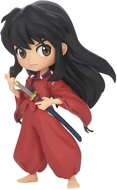 Figurina - Q Posket - Inuyasha - Black Hair