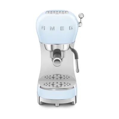 Espressor semiautomat SMEG albastru pastel