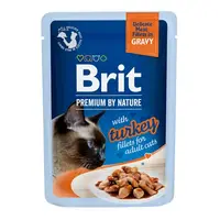Brit Cat Delicate Turkey in Gravy, 85 g