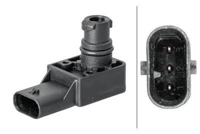 Senzor presiune galerie admisie (3 pin) potrivit MERCEDES A (W168), A (W169), B SPORTS TOURER (W245), C (C204), C (CL203), C T-MODEL (S203), C T-MODEL (S204), C (W203) 1.4-6.2 07.97