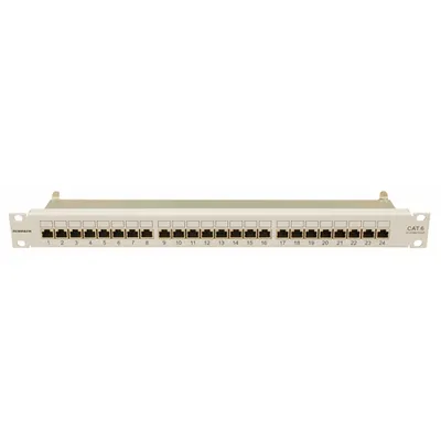 Patchpanel 19 Cat.6 ecranat 24xRJ45G