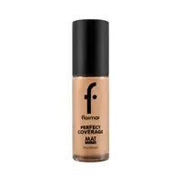 Fond de ten mat Perfect Coverage Mat Touch 313 Medium Beige, 30ml, Flormar