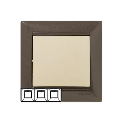 Rama ornament 3 module Brun Legrand Valena