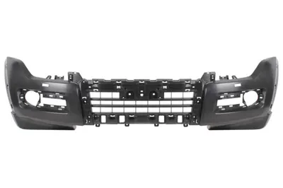 Bara fata cu orificii spalator far, negru mat potrivit MITSUBISHI PAJERO IV FL 01.15