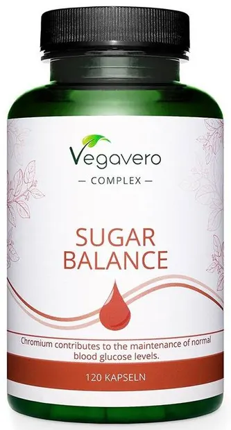 Sugar Balance, 120 capsule, Vegavero