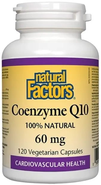 Coenzyme Q10, 60 mg, 120 capsule, Natural Factors