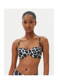 Sutien dama BN116 - Negru - Alb/Negru