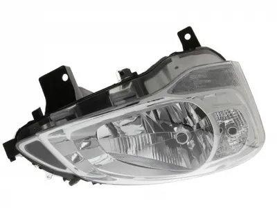 Far fata Dreapta (H4, electric, cu motor, culoare insert: cromat, culoare semnalizator: transparent) potrivit CITROEN BERLINGO, BERLINGO MULTISPACE, BERLINGO MINIVAN