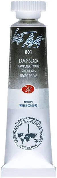 Vopsea de acuarelă Nevskaya Palitra Leningrad Nopți Albe - 801, Fum de gaz, 10 ml