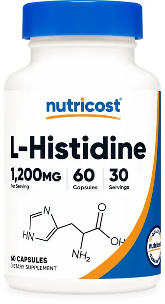 L-Histidine, 60 capsule , Nutricost