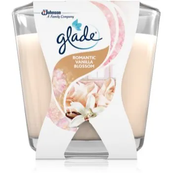 GLADE Romantic Vanilla Blossom lumânare parfumată