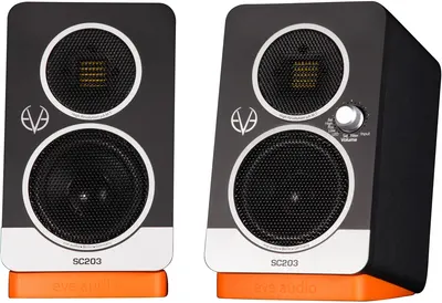 Sistem audio EVE Audio - SC203, negru/argintiu