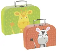 Valize pentru copii Goki - girafa si zebra