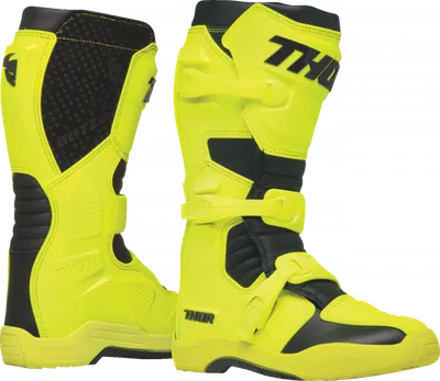 Cizme atv cross Thor Blitz XR, culoare galben negru, marime 43