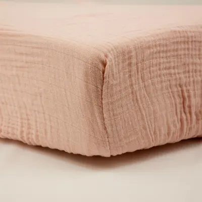 Cearșaf cu elastic Little Band - 60x120 cm, Bujor