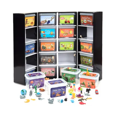Set 200 accesorii în miniatură pentru stimularea limbajului creativ