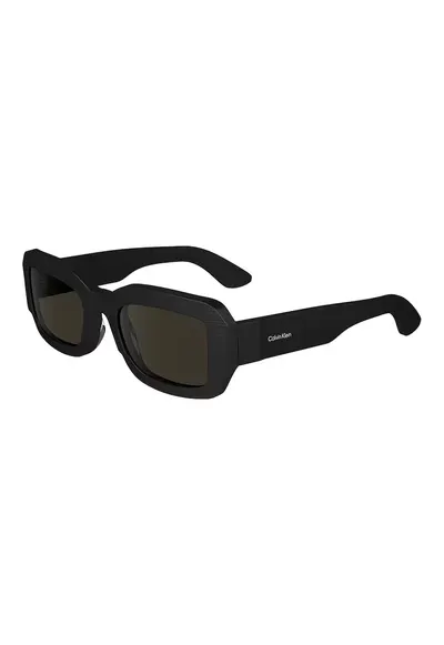 Ochelari de soare unisex dreptunghiulari - Negru