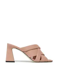 Papuci dama 303874001 - Piele naturala - Roz - Roz