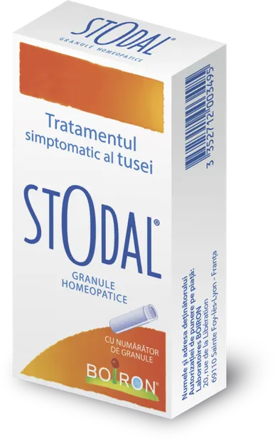 Stodal granule heomeopate, Boiron | 2 tuburi x 4 g