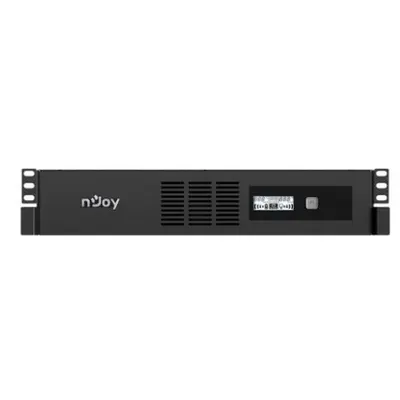 UPS nJoy Code 2000, 2000VA/1200W, LCD Display, Intrare: 1 x IEC-320 C14 Iesire: 8 x IEC-320 C13, Management, Reglaj Automat al UPLI-LI200CO-AZ01B