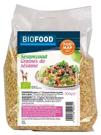 Semințe de susan bio, neprajite, 500 g, Damhert