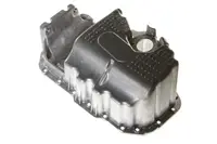 Baie ulei (cu locas pentru senzor, aluminiu) potrivit AUDI A3, A4 B6; SKODA FABIA II, OCTAVIA II, ROOMSTER; VW EOS, GOL dupa 2001 - (cu locas pentru