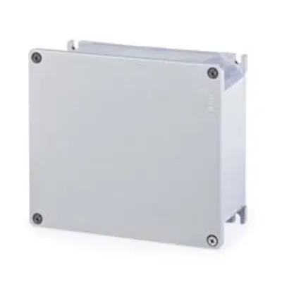 Doza de legaturin192x168x80mm IP66 GREY DIE-CAST ALUMINIUM