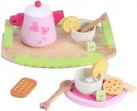 Set de Ceai din Lemn cu Tavita