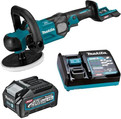 Polizor cu acumulator Makita - PV001GM101, 40V XGT, ∅165 mm, 4 Ah