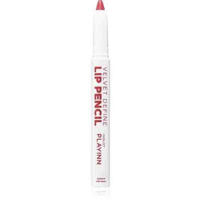Inglot PlayInn Velvet Define Lip Pencil creion intensiv de buze culoare MUTED BERRY 66 1.6 g