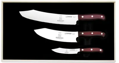 Set de cuțite Giesser - PremiumCut, Rocking Chef, 3 buc.
