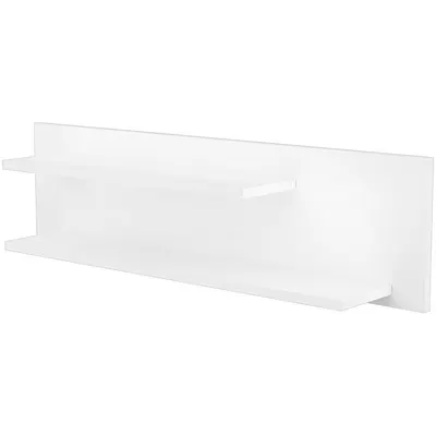 Raft dublu de perete Matei 100 cm alb