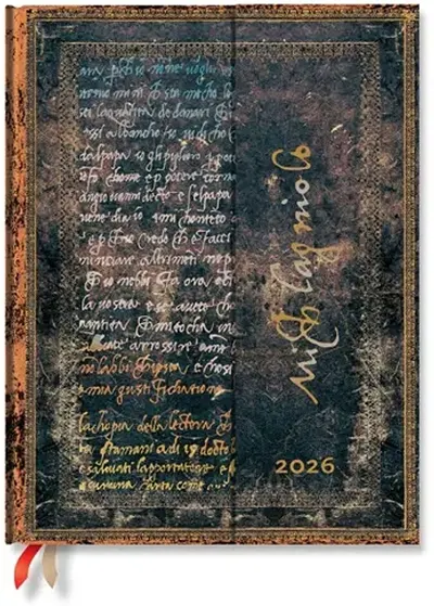 Planner Paperblanks Michelangelo - Ultra Verso, 80 foi, 2026