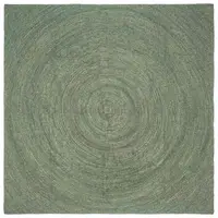 vidaXL Covoare de zonă Verde măsliniu 300 x 300 cm Iută