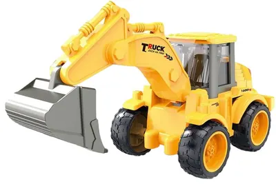 Jucărie pentru copii Raya Toys - Excavator, galben